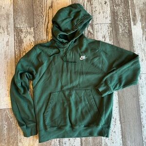 Nike Men's Forest Green Pullover Hoodie